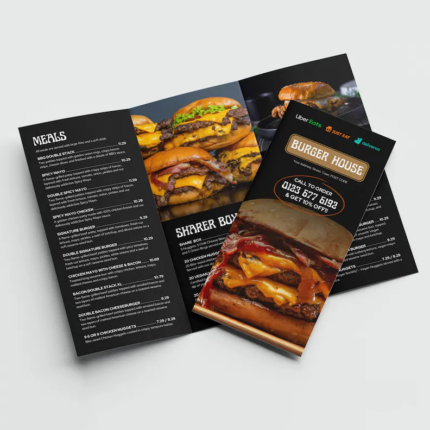 restaurant take out menu