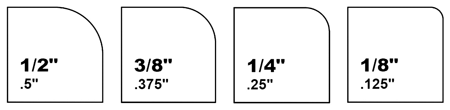 Printing 101: What's a Radius for Rounded Corners? - HerePrint